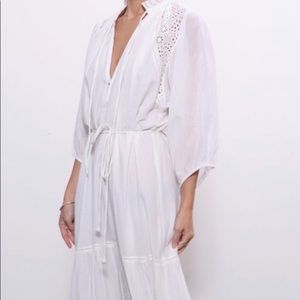 NWT WHITE EYELET DRESS (APIECE APART BRAND)